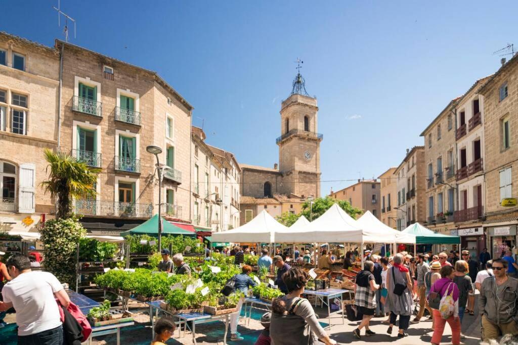 Historical Center Of Pezenas Lägenhet Exteriör bild